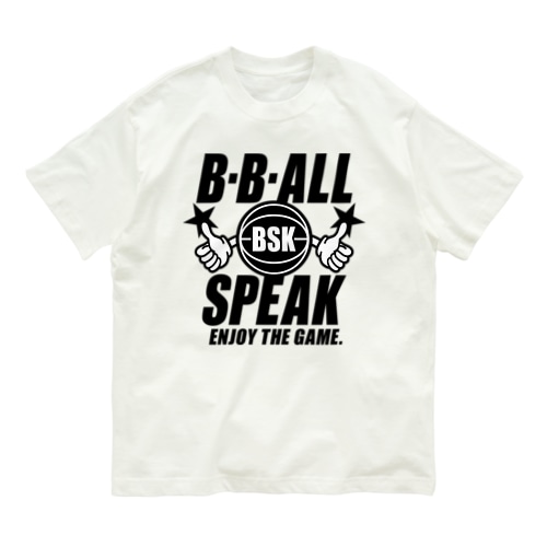 B.B.ALL SPEAK Organic Cotton T-Shirt