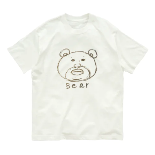 クマさん オーガニックコットンTシャツ