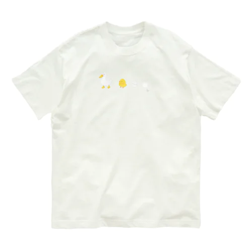 アヒルズ オーガニックコットンTシャツ