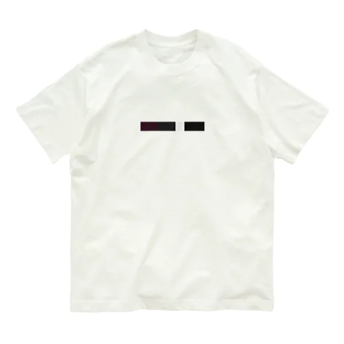窓(パープル) Organic Cotton T-Shirt