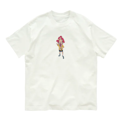 キノコあたま オーガニックコットンTシャツ