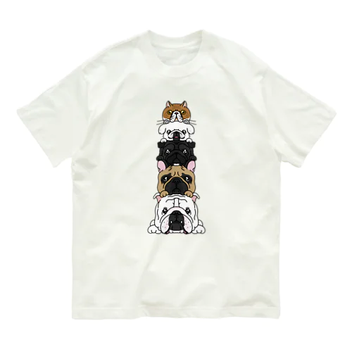 鼻ぺちゃタワー Organic Cotton T-Shirt