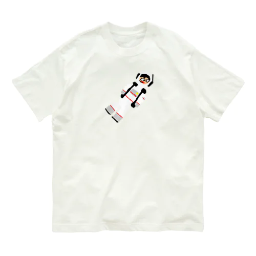 hiisun white／ひーさんホワイト Organic Cotton T-Shirt