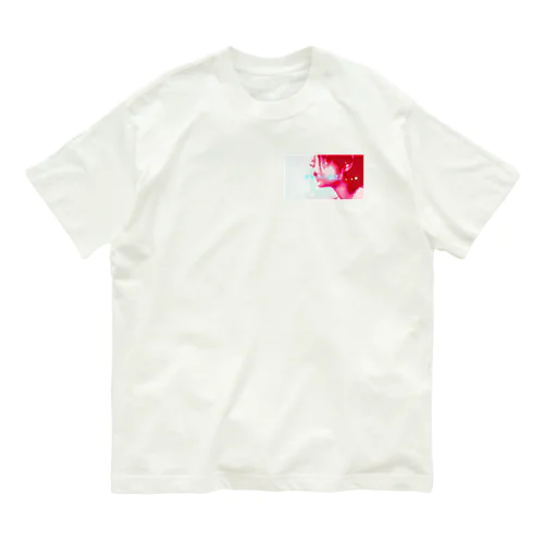 我慢 オーガニックコットンTシャツ