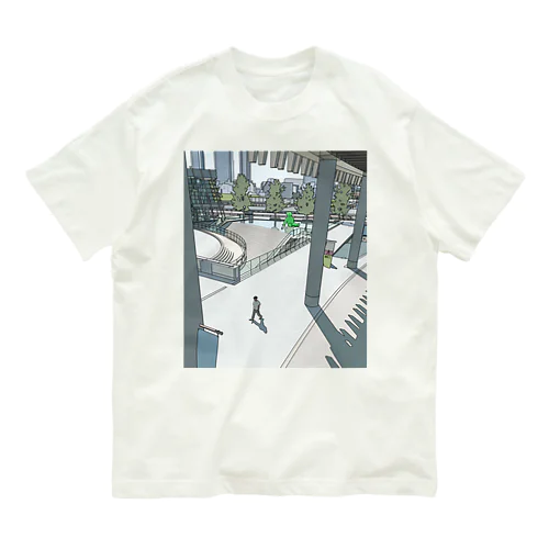 大阪駅の近く Organic Cotton T-Shirt