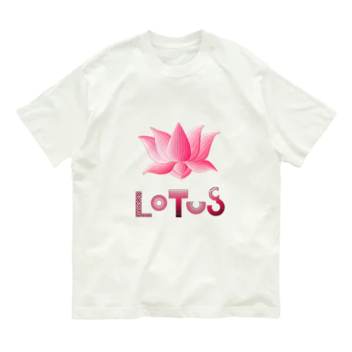 Lotus２ オーガニックコットンTシャツ