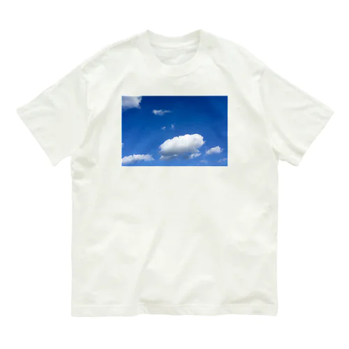 空模様  右肩上がり Organic Cotton T-Shirt