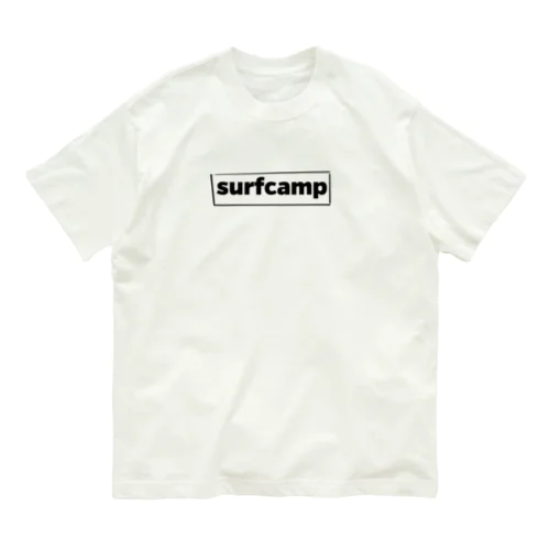 テキスト（surfcamp) オーガニックコットンTシャツ