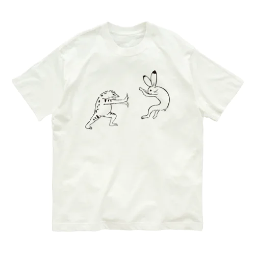 はっ！！！！ オーガニックコットンTシャツ