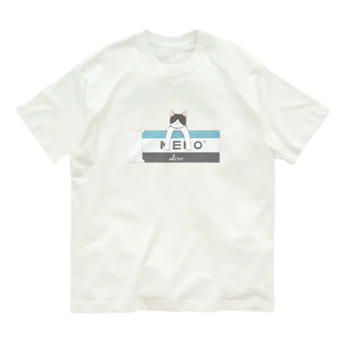 ねこ×けしごむ Organic Cotton T-Shirt