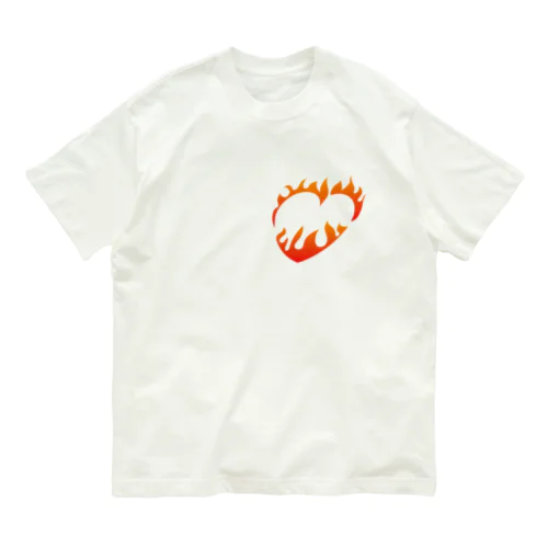 情熱ハート Organic Cotton T-Shirt