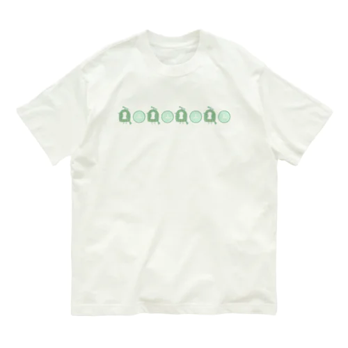 メロンなモズコフン Organic Cotton T-Shirt