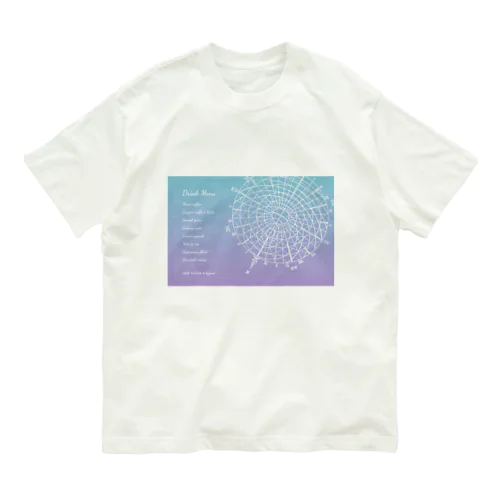 宇宙ドリンクメニューシリーズ オーガニックコットンTシャツ