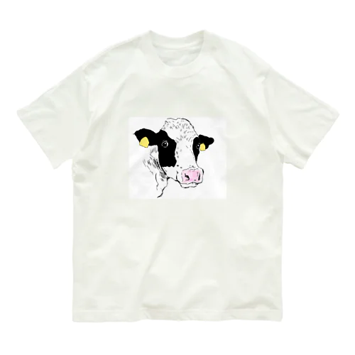 前搾りは最低4回で 文字なし Organic Cotton T-Shirt