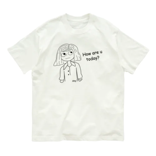 GIRL オーガニックコットンTシャツ
