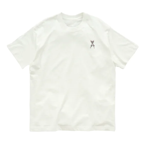 ミッケ（スフィンクスのポーズ） Organic Cotton T-Shirt