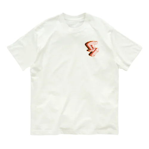 オレンジスケボー🛹　ワンポイントver Organic Cotton T-Shirt