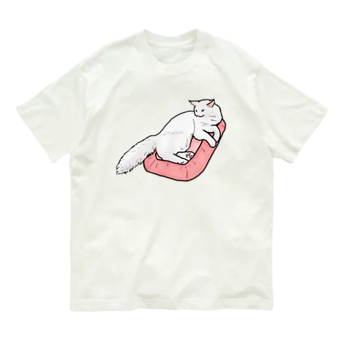 まったりニャンコ① Organic Cotton T-Shirt