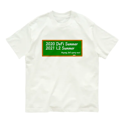 2021_L2_Summer オーガニックコットンTシャツ