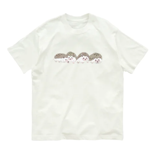 寄り添う　ハリネズミ　 Organic Cotton T-Shirt