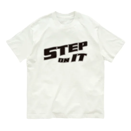 STEP ON IT オーガニックコットンTシャツ