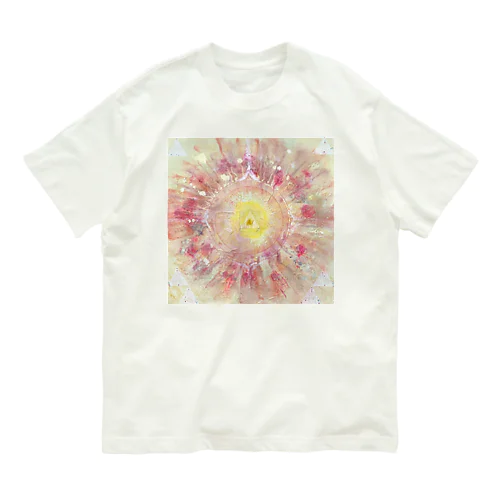 ラー　太陽神　作品No43 Organic Cotton T-Shirt