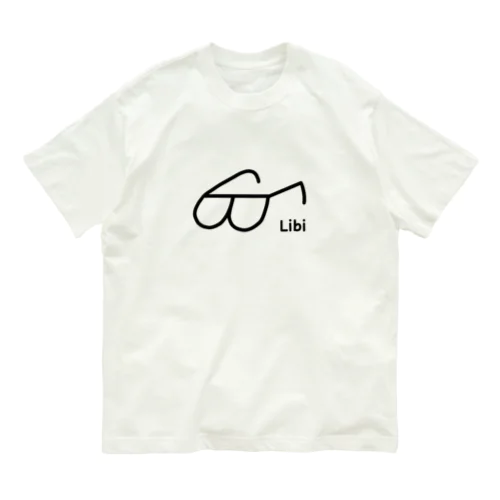 Libi(めがね) Organic Cotton T-Shirt