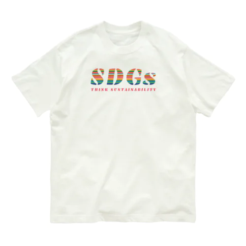 SDGs - think sustainability オーガニックコットンTシャツ