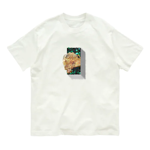 炭火焼きチキン オーガニックコットンTシャツ