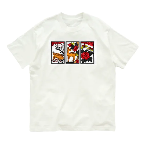 いのしかちょう オーガニックコットンTシャツ