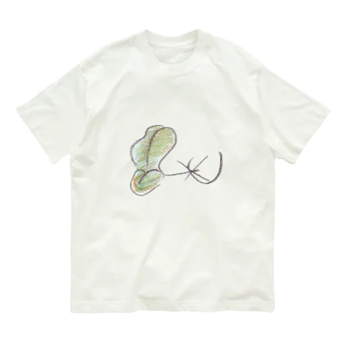 若芽舌 オーガニックコットンTシャツ