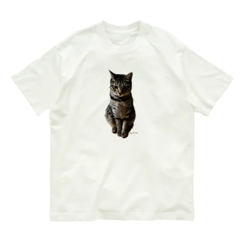 ちょいオコむさし Organic Cotton T-Shirt