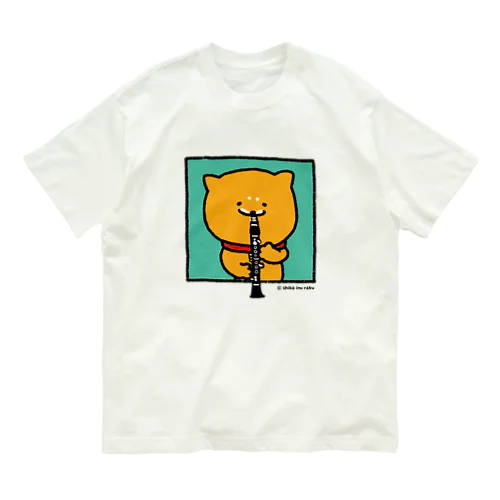 Tシャツ_窓ラク（クラリネット） Organic Cotton T-Shirt