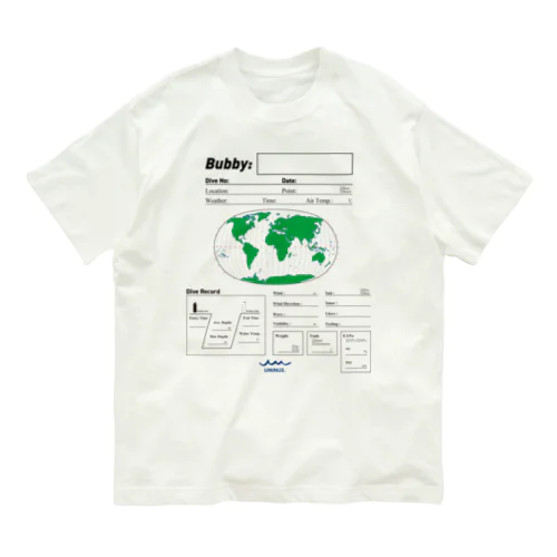 バディーTシャツ「Buddy-T-Shirts」(背面ロゴあり) Organic Cotton T-Shirt