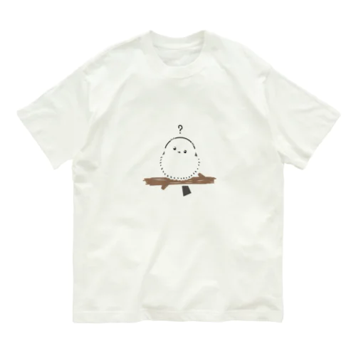 ？シマエナガ オーガニックコットンTシャツ