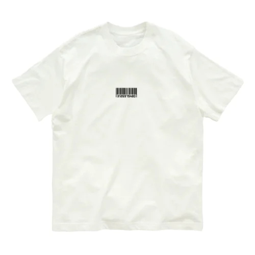 ドット　バーコード Organic Cotton T-Shirt