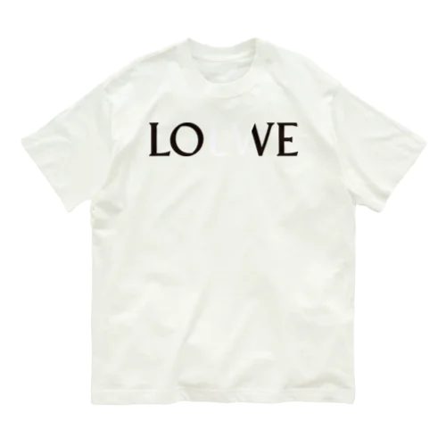 LO□VE オーガニックコットンTシャツ