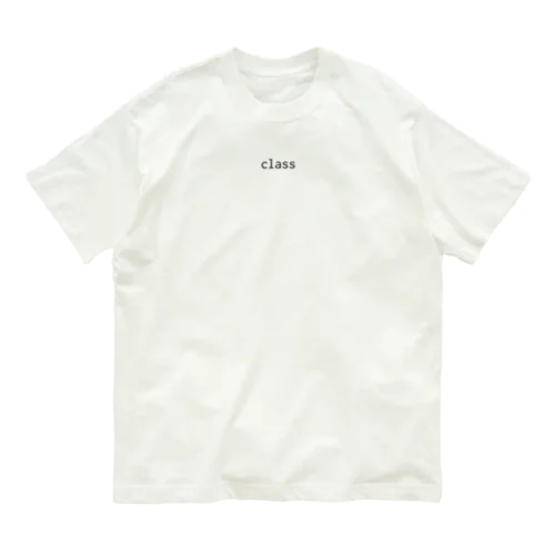 class Organic Cotton T-Shirt