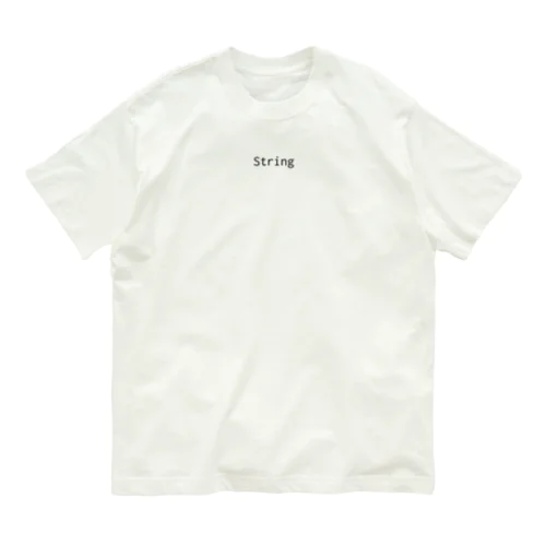 String Organic Cotton T-Shirt