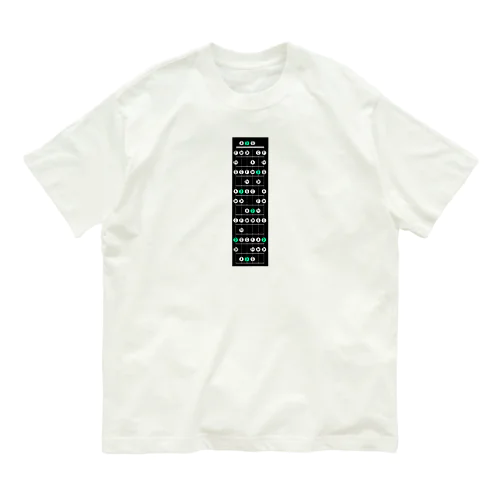 アラビア定規 オーガニックコットンTシャツ