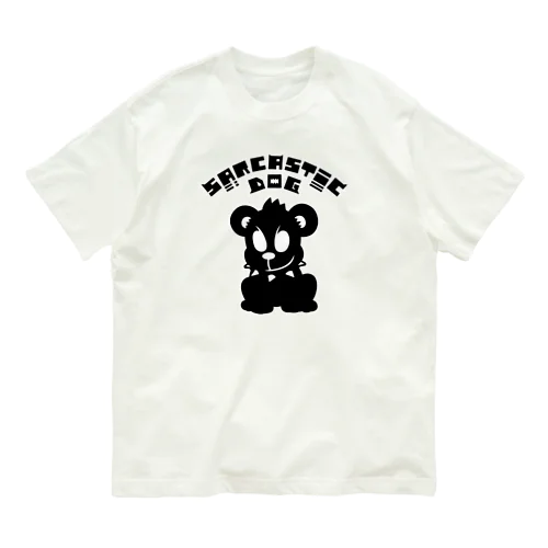 SARCASTIC DOG オーガニックコットンTシャツ