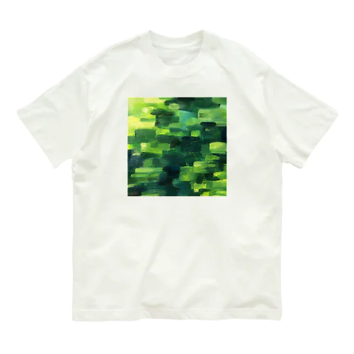 油彩 蓮池 Organic Cotton T-Shirt