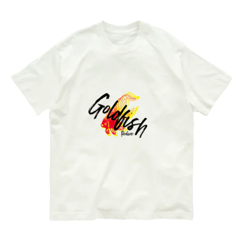 realize Goldfish オーガニックコットンTシャツ