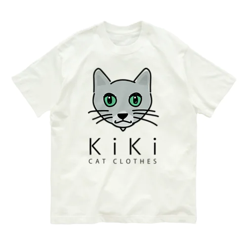 KIKI イラスト オーガニックコットンTシャツ