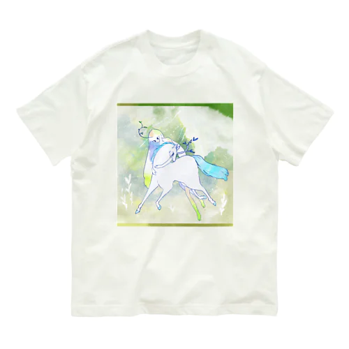 『こもれびの追憶』 オーガニックコットンTシャツ