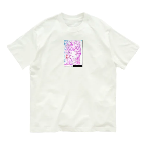 レモンかわゆす♥️ほくろ女子ちゃんオリジナルショップ オーガニックコットンTシャツ