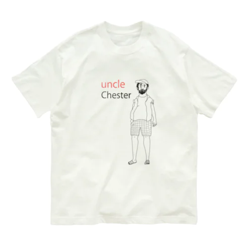 uncle  Chester オーガニックコットンTシャツ