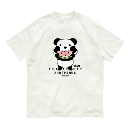 CT169 ズレちゃんとTWIN PANDAS*B オーガニックコットンTシャツ