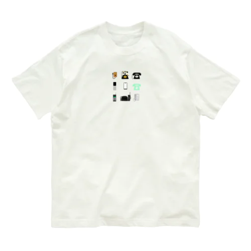 電話の歴史 Organic Cotton T-Shirt