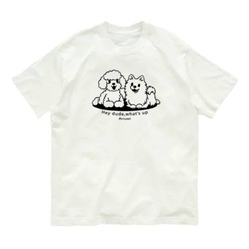 Toypoo ＆Pome A オーガニックコットンTシャツ